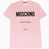 Girls Moschino Couture T-Shirt Pink